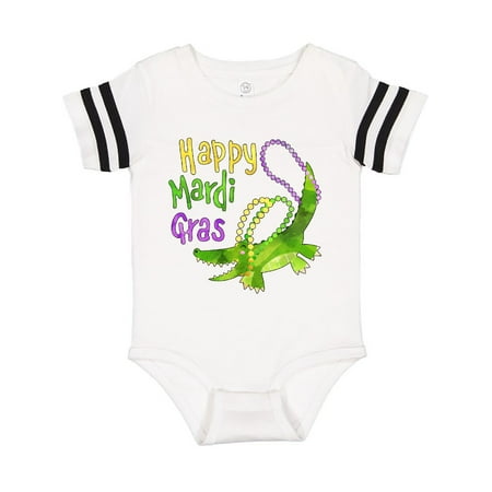 Inktastic Happy Mardi Gras Cute Alligator with Beads Gift Baby Boy or Baby Girl Bodysuit
Inktastic Happy Mardi Gras Cute Alligator with Beads Gift Baby Boy or Baby Girl Bodysuit