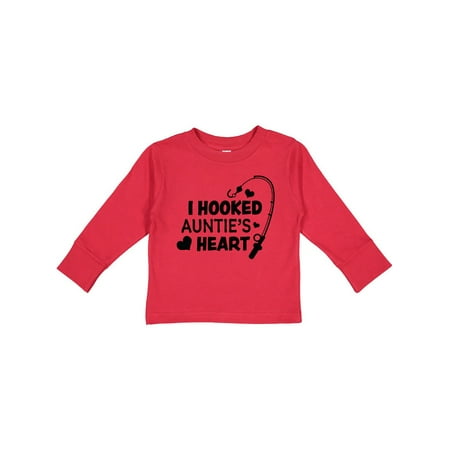 Inktastic I Hooked Auntie s Heart with Fishing Rod Gift Toddler Boy or Toddler Girl Long Sleeve T-Shirt
Inktastic I Hooked Auntie s Heart with Fishing Rod Gift Toddler Boy or Toddler Girl Long Sleeve T-Shirt