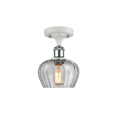 Innovations 516-1C-WPC-G92 Fenton 1 Light Semi-Flush Mount part of the Ballston Collection White and Polished Chrome
Innovations 516-1C-WPC-G92 Fenton 1 Light Semi-Flush Mount part of the Ballston Collection White and Polished Chrome