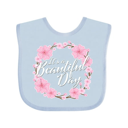 Inktastic It s a Beautiful Day with Pink Flower Wreath Gift Baby Boy or Baby Girl Bib
Inktastic It s a Beautiful Day with Pink Flower Wreath Gift Baby Boy or Baby Girl Bib