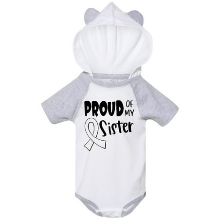 Inktastic Proud of my Sister Blindness Awareness White Ribbon Gift Baby Boy or Baby Girl Bodysuit
Inktastic Proud of my Sister Blindness Awareness White Ribbon Gift Baby Boy or Baby Girl Bodysuit