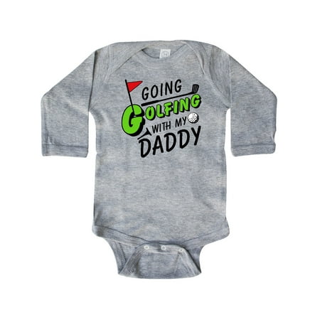 Inktastic Going Golfing with my Daddy- kids golf Gift Baby Boy or Baby Girl Long Sleeve Bodysuit
Inktastic Going Golfing with my Daddy- kids golf Gift Baby Boy or Baby Girl Long Sleeve Bodysuit