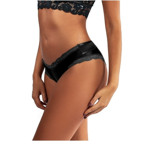Azrian Women Sexy Soild Lace Low Waisted G-String Panties Briefs Underwear Bikini Soft Stretch Underwear
Azrian Women Sexy Soild Lace Low Waisted G-String Panties Briefs Underwear Bikini Soft Stretch Underwear