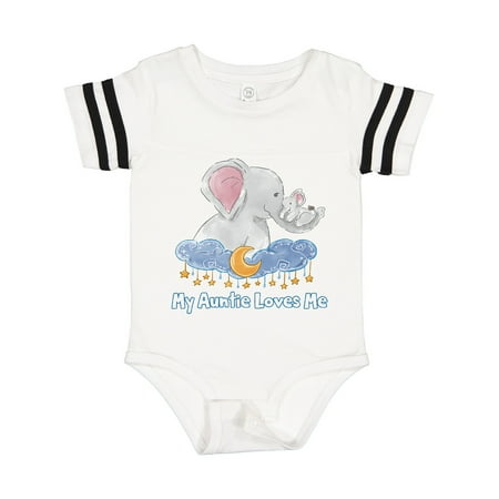 Inktastic My Auntie Loves Me Cute Elephants Clouds Moon and Stars Gift Baby Boy or Baby Girl Bodysuit
Inktastic My Auntie Loves Me Cute Elephants Clouds Moon and Stars Gift Baby Boy or Baby Girl Bodysuit