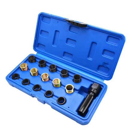 16pcs/set Tap Professional For Spark Plug Restore Thread Repair Kit Vehicle Tool
16pcs/set Tap Professional For Spark Plug Restore Thread Repair Kit Vehicle Tool