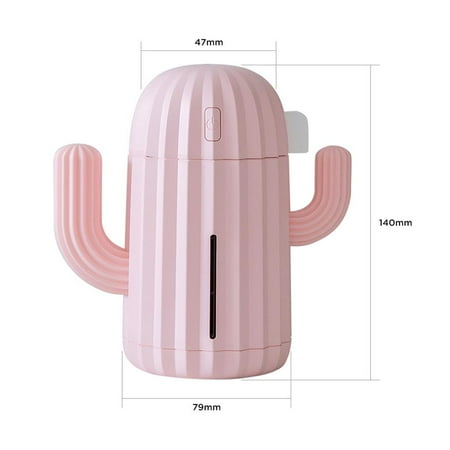 Thinsont Mini Humidifier Single Room Humidifiers with Night Light Portable Cactus Air humidifier for Office Bedroom
Thinsont Mini Humidifier Single Room Humidifiers with Night Light Portable Cactus Air humidifier for Office Bedroom