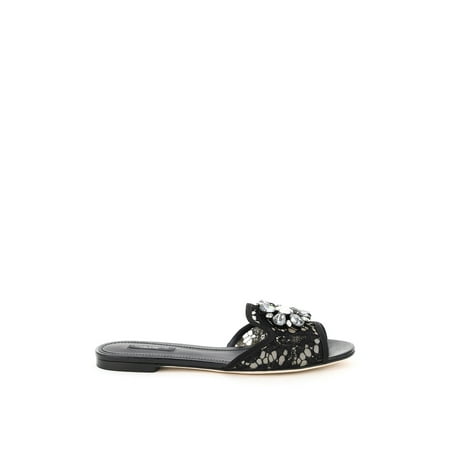 Dolce & Gabbana Slides Taormina Lace Women