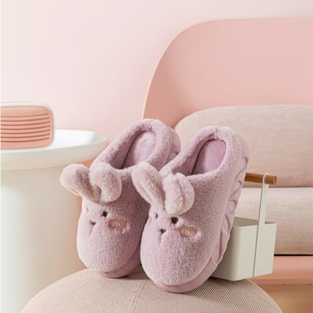 〖Yilirongyumm〗 Purple 40-41 Slippers For Women Cute Rabbit Ears Home Warm Thick Bottom Warm Slip House Slipper Women Slipper
〖Yilirongyumm〗 Purple 40-41 Slippers For Women Cute Rabbit Ears Home Warm Thick Bottom Warm Slip House Slipper Women Slipper