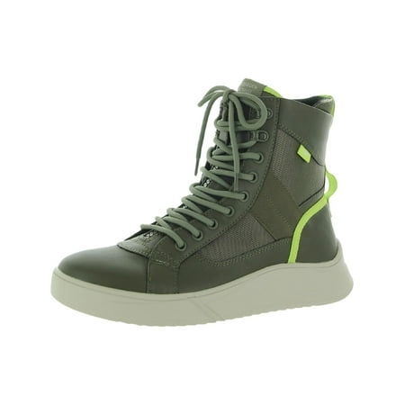 Steve Madden Mens Zenith Faux Leather Lifestyle High-Top Sneakers