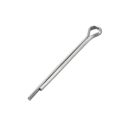 Split Cotter Pin - 3/32 inch x 1 3/16 inch (2.5mm x 30mm) Carbon Steel 2-Prongs Silver Tone 150 Pcs
Split Cotter Pin - 3/32 inch x 1 3/16 inch (2.5mm x 30mm) Carbon Steel 2-Prongs Silver Tone 150 Pcs