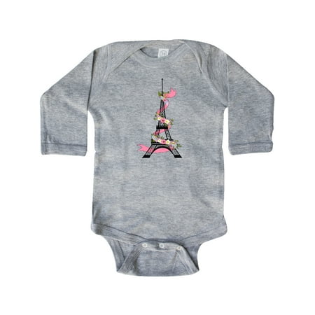 Inktastic Eiffel Tower in Paris with Flowers and Pink Banner Gift Baby Boy or Baby Girl Long Sleeve Bodysuit
Inktastic Eiffel Tower in Paris with Flowers and Pink Banner Gift Baby Boy or Baby Girl Long Sleeve Bodysuit
