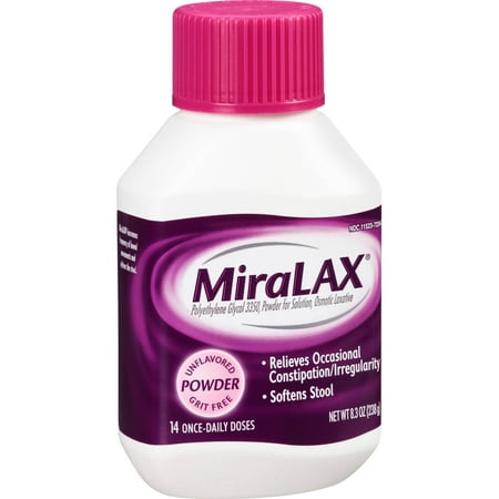 miralax powder laxative 8 3 oz walmart com miralax chart