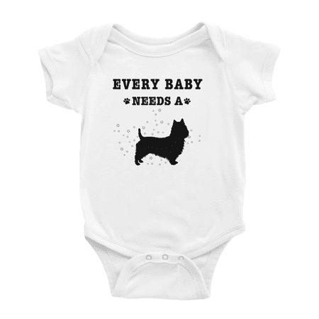 Every Baby Needs A Australian Terrier Dog Funny Baby Jumpsuits For Boy Girl 0-3 Months
Every Baby Needs A Australian Terrier Dog Funny Baby Jumpsuits For Boy Girl 0-3 Months
