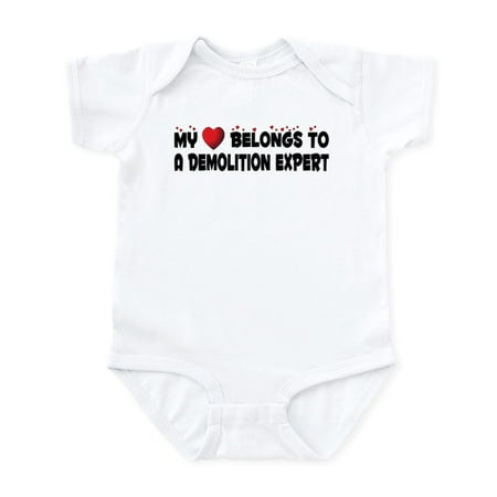 CafePress - Belongs To A Demolition Expert Infant Bodysuit - Baby Light Bodysuit Size Newborn - 24 Months
CafePress - Belongs To A Demolition Expert Infant Bodysuit - Baby Light Bodysuit Size Newborn - 24 Months