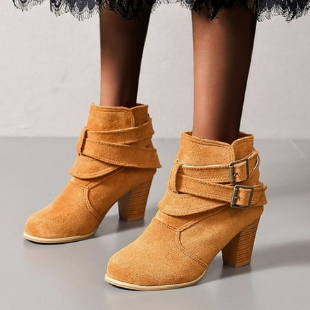 Shoes Thick Scrub Heel Ankle Women s Buckle High Fashion Boots Student Belt Women s Boots
Shoes Thick Scrub Heel Ankle Women s Buckle High Fashion Boots Student Belt Women s Boots