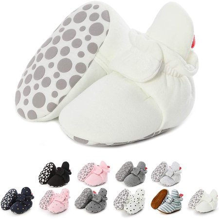 QWZNDZGR Infant Baby Boys Girls Slippers Cozy Fleece Booties Soft Bottom Warm Cartoon Socks Newborn Crib Shoes
QWZNDZGR Infant Baby Boys Girls Slippers Cozy Fleece Booties Soft Bottom Warm Cartoon Socks Newborn Crib Shoes