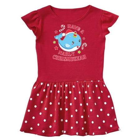 Inktastic Have a Narly Chrismukkah with Cute Narwhal and Candy Canes Gift Toddler Girl Dress
Inktastic Have a Narly Chrismukkah with Cute Narwhal and Candy Canes Gift Toddler Girl Dress