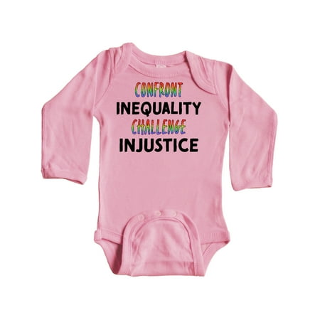 Inktastic Confront Inequality Challenge Injustice Gift Baby Boy or Baby Girl Long Sleeve Bodysuit
Inktastic Confront Inequality Challenge Injustice Gift Baby Boy or Baby Girl Long Sleeve Bodysuit