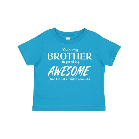 Inktastic Yeah My Brother is Pretty Awesome Gift Toddler Boy or Toddler Girl T-Shirt
Inktastic Yeah My Brother is Pretty Awesome Gift Toddler Boy or Toddler Girl T-Shirt