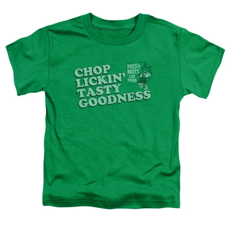 Puss N Boots - Chop Lickin Tasty Goodness - Toddler Short Sleeve Shirt - 4T
Puss N Boots - Chop Lickin Tasty Goodness - Toddler Short Sleeve Shirt - 4T