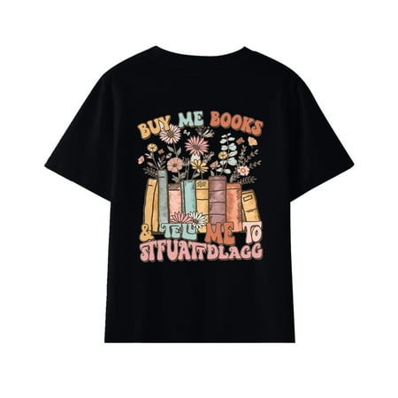PEASKJP Shirts for Girls Skin-Friendly Baby Toddler Girls Short Sleeve Graphic Prints Casual Summer T-Shirt Black 11-12 Years
PEASKJP Shirts for Girls Skin-Friendly Baby Toddler Girls Short Sleeve Graphic Prints Casual Summer T-Shirt Black 11-12 Years