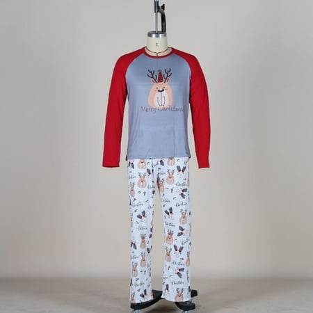 Family Pyjamas Christmas PJs Matching Sets Dad Mum Kids Nightwear Gifts Fat Elk