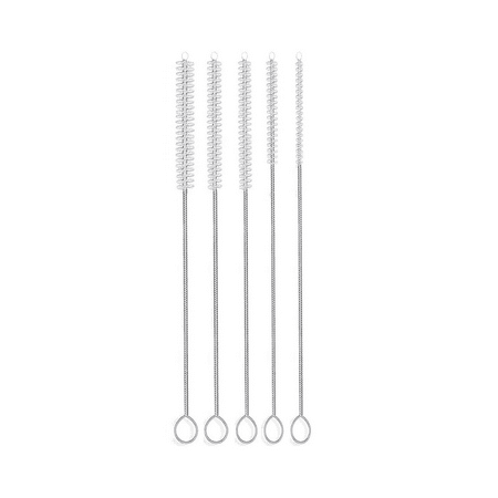 8 Inch Nylon Tube Cleaning Brush Set Deep Cleaning Brushes with Long Flexible Handles (2mm 3mm 4mm 5mm 6mm) Set of 5 Small White
8 Inch Nylon Tube Cleaning Brush Set Deep Cleaning Brushes with Long Flexible Handles (2mm 3mm 4mm 5mm 6mm) Set of 5 Small White
