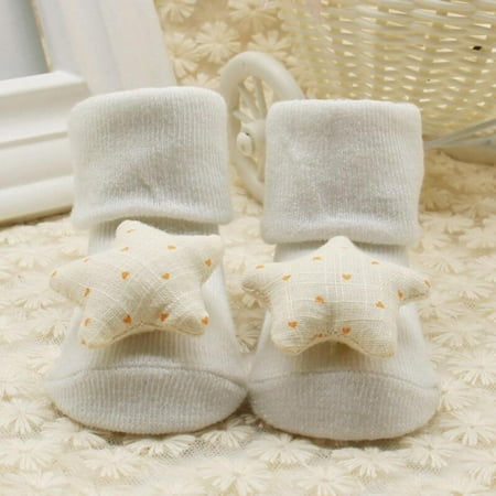 Hazel Tech WEIXINBUY High Quality Newborn Infant Baby Girls Soft Socks Cute White Star Love Pattern Kids Princess Socks 0-1Y
Hazel Tech WEIXINBUY High Quality Newborn Infant Baby Girls Soft Socks Cute White Star Love Pattern Kids Princess Socks 0-1Y