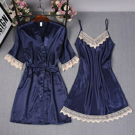 QWZNDZGR New Autumn Winter Women s Sleepwear Dress Lace Satin Sexy Nightgown Girls Home Suit Cute Plus Size Nightdress Sleep Tops Nightie
QWZNDZGR New Autumn Winter Women s Sleepwear Dress Lace Satin Sexy Nightgown Girls Home Suit Cute Plus Size Nightdress Sleep Tops Nightie