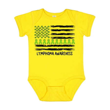 Inktastic Lymphoma Awareness Lime Ribbons and Flag Gift Baby Boy or Baby Girl Bodysuit
Inktastic Lymphoma Awareness Lime Ribbons and Flag Gift Baby Boy or Baby Girl Bodysuit
