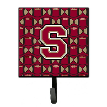 Carolines Treasures CJ1078-SSH4 Letter S Football Garnet and Gold Leash or Key Holder 7Hx4.25W multicolor
Carolines Treasures CJ1078-SSH4 Letter S Football Garnet and Gold Leash or Key Holder 7Hx4.25W multicolor