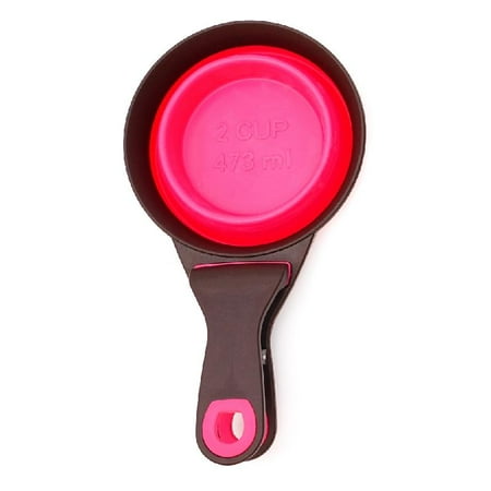 ✪ Pet Collapsible Scoop Silicone Cup 1/4 1/2 1 Cup Capacity for Dog Food & Camping Kid Measuring Cup Kitchen Utensils
✪ Pet Collapsible Scoop Silicone Cup 1/4 1/2 1 Cup Capacity for Dog Food & Camping Kid Measuring Cup Kitchen Utensils