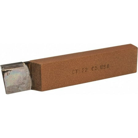 Made in USA 1 x 1/2 Shank Cutoff & Grooving Single Point Tool Bit CT-122(433) Grade C5
Made in USA 1 x 1/2 Shank Cutoff & Grooving Single Point Tool Bit CT-122(433) Grade C5