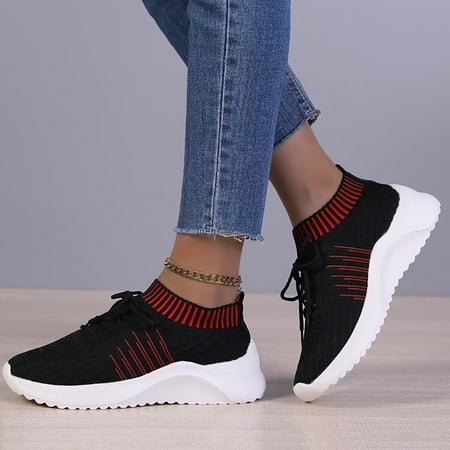 Ykohkofe Sneaker For Women Casual Sport Shoes Mesh Running Shoes Striped Pattern Lace Up Front Running Shoes
Ykohkofe Sneaker For Women Casual Sport Shoes Mesh Running Shoes Striped Pattern Lace Up Front Running Shoes