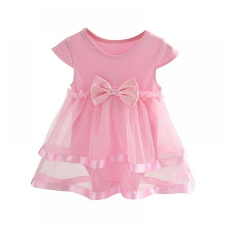 Toddler Infant Baby Girls Outfits Short Sleeve Tutu Dress Princess Solid Color Tulle Skirt Party Dress Summer Clothes
Toddler Infant Baby Girls Outfits Short Sleeve Tutu Dress Princess Solid Color Tulle Skirt Party Dress Summer Clothes