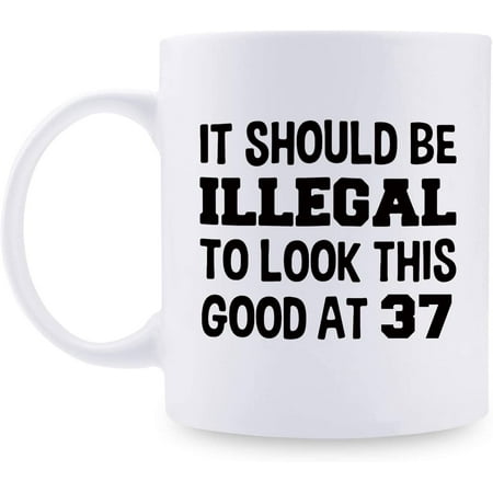 37th Birthday Gifts for Men - 1982 Birthday Gifts for Men 37 Years Old Birthday Gifts Coffee Mug for Dad Husband Friend Brother Him Colleague Coworker - 11oz
37th Birthday Gifts for Men - 1982 Birthday Gifts for Men 37 Years Old Birthday Gifts Coffee Mug for Dad Husband Friend Brother Him Colleague Coworker - 11oz