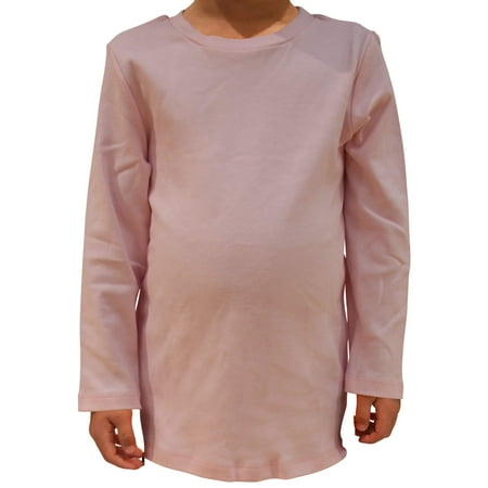 COUVER Solid Color Long Sleeve 100% Cotton Kids/Children s Crew Neck Shirt Light Pink (Baby Pink) 3T
COUVER Solid Color Long Sleeve 100% Cotton Kids/Children s Crew Neck Shirt Light Pink (Baby Pink) 3T