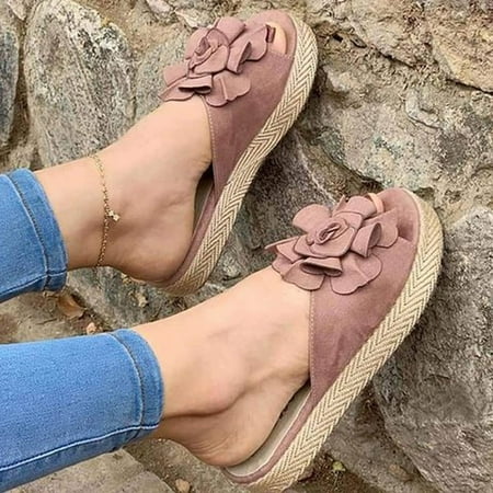 Zpanxa Slippers for Women Leisure Vacation Velvet Flower Grass Thick Flat With Cool Slippers Flip Flops for Women Pink 43
Zpanxa Slippers for Women Leisure Vacation Velvet Flower Grass Thick Flat With Cool Slippers Flip Flops for Women Pink 43