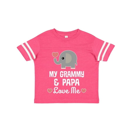 Inktastic Grammy and Papa Love Me Grandchild Gift Toddler Boy or Toddler Girl T-Shirt
Inktastic Grammy and Papa Love Me Grandchild Gift Toddler Boy or Toddler Girl T-Shirt