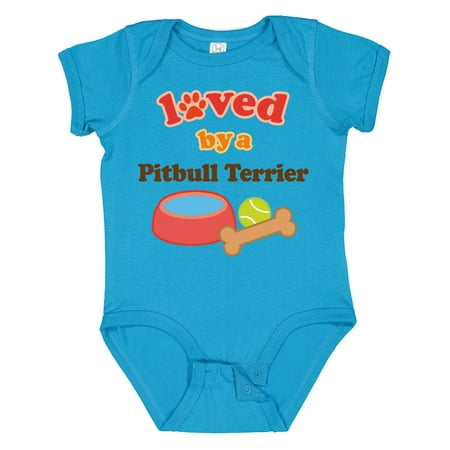 Inktastic Pitbull Terrier Loved by a (Dog Breed) Gift Baby Boy or Baby Girl Bodysuit
Inktastic Pitbull Terrier Loved by a (Dog Breed) Gift Baby Boy or Baby Girl Bodysuit