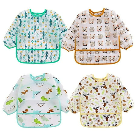 Hunpta Baby Bibs Soft 4PCS Baby Waterproof Girls Boys Sleeve Bib Sleeved for Bibs Long Cartoon Baby Care
Hunpta Baby Bibs Soft 4PCS Baby Waterproof Girls Boys Sleeve Bib Sleeved for Bibs Long Cartoon Baby Care