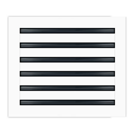 14x12 Modern AC Vent Cover - Decorative White Air Vent - Standard Linear Slot Diffuser - Register Grille for Ceiling Walls & Floors - Texas Buildmart
14x12 Modern AC Vent Cover - Decorative White Air Vent - Standard Linear Slot Diffuser - Register Grille for Ceiling Walls & Floors - Texas Buildmart