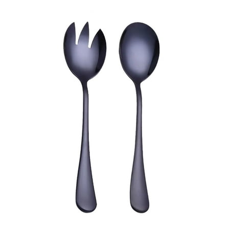 2Pcs/Set Spoon Fork Stainless Steel Cutlery Set Serving Spoon Unique Tableware Kitchen Accessories D
2Pcs/Set Spoon Fork Stainless Steel Cutlery Set Serving Spoon Unique Tableware Kitchen Accessories D