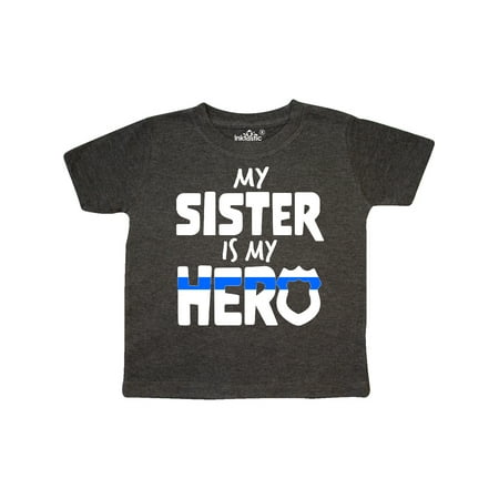 Inktastic My Sister is my Hero Police Officer Family Gift Toddler Boy or Toddler Girl T-Shirt
Inktastic My Sister is my Hero Police Officer Family Gift Toddler Boy or Toddler Girl T-Shirt