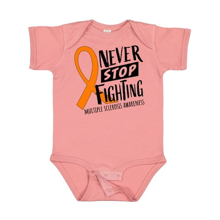 Inktastic Never Stop Fighting Multiple Sclerosis Awareness Gift Baby Boy or Baby Girl Bodysuit
Inktastic Never Stop Fighting Multiple Sclerosis Awareness Gift Baby Boy or Baby Girl Bodysuit