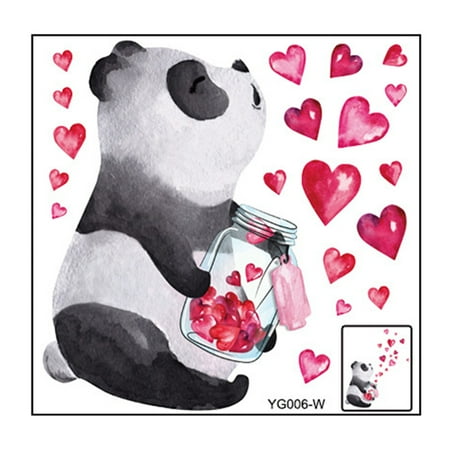 CHAOMA Luminous Panda Heart DIY Wall Sticker Glow in the Dark Mural Decal Ceiling Household Baby Children Room Home Decorations
CHAOMA Luminous Panda Heart DIY Wall Sticker Glow in the Dark Mural Decal Ceiling Household Baby Children Room Home Decorations