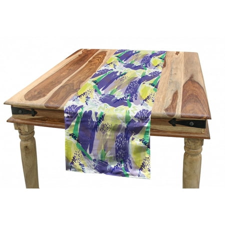 Abstract Table Runner Brushstroke Pastel Colors Retro Hipster Funky Modern Demonstration Dining Room Kitchen Rectangular Runner 3 Sizes by Ambesonne
Abstract Table Runner Brushstroke Pastel Colors Retro Hipster Funky Modern Demonstration Dining Room Kitchen Rectangular Runner 3 Sizes by Ambesonne