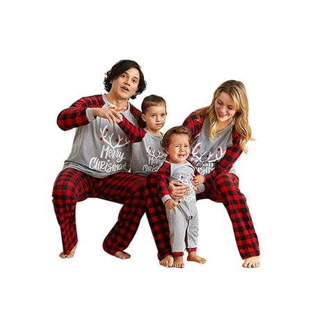 Huakaishijie Family Matching Christmas Pajama Sets Elk Classic Plaid Xmas Sleepwear Loungewear
Huakaishijie Family Matching Christmas Pajama Sets Elk Classic Plaid Xmas Sleepwear Loungewear