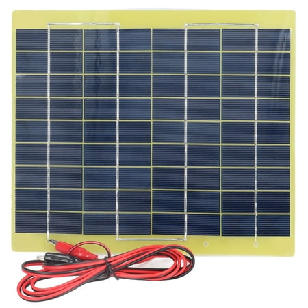 Solar Panel Polysilicon Material Low Light Efficiency Lightweight Portable Solar Charger for Charging 12V Battery 5W 18V
Solar Panel Polysilicon Material Low Light Efficiency Lightweight Portable Solar Charger for Charging 12V Battery 5W 18V