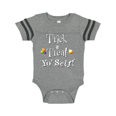 Inktastic Trick or Treat Yo Self with Candy Corn Gift Baby Boy or Baby Girl Bodysuit
Inktastic Trick or Treat Yo Self with Candy Corn Gift Baby Boy or Baby Girl Bodysuit